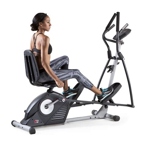 Proform Hybrid Elliptical Recumbent Bike Home Gym