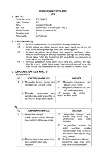 Detail Contoh Lkpd Bahasa Indonesia Koleksi Nomer 31