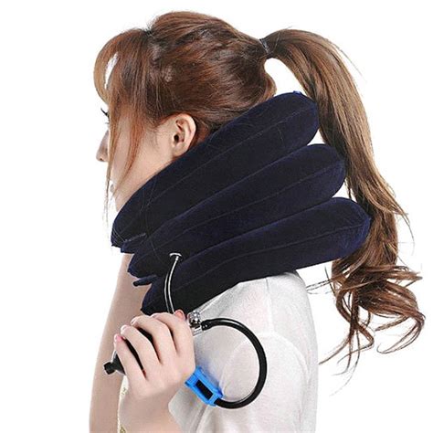 Health Cervical Neck Traction Pillow Pain Relief For Chronic Neck
