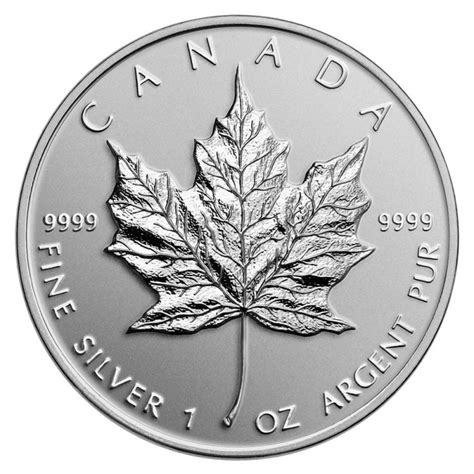 2014 Canadian 5 Silver Maple Leaf Bullion Replica 1 Oz