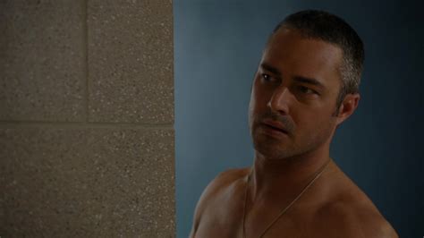 Auscaps Taylor Kinney Shirtless In Chicago Fire 5 16 Telling Her Goodbye