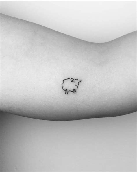 Minimalist Black Sheep Tattoo Bestvantobuy
