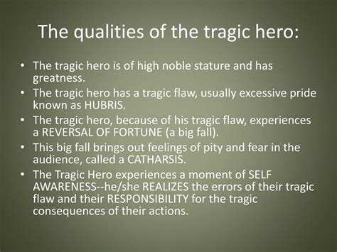Ppt Aristotles Tragic Hero Powerpoint Presentation Free Download