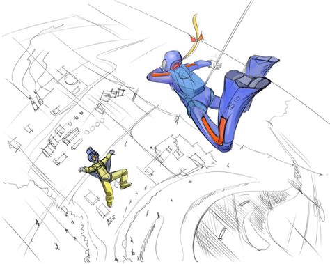 Skydiving Solo And Camerman By Rapidblueline On Deviantart