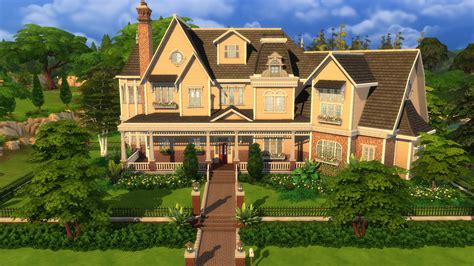 Sims 4 Victorian Mansion