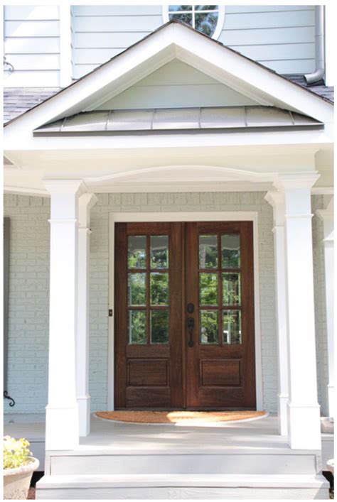 We have all heard the expression, you never get a second chance to make a first impression. 46 ideas double door entrance front entry mid century #door. Pin by brunettetemi on Her House . | French doors exterior ...