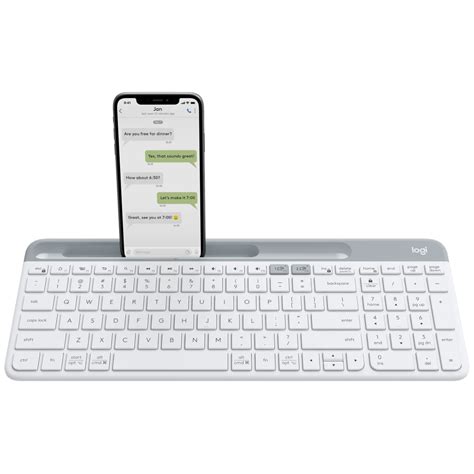 Buy The Logitech K580 Slim Multi Device Wireless Keyboard White A