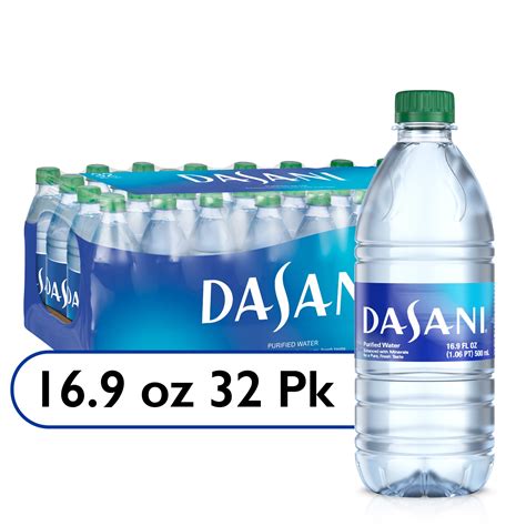 Dasani Purified Enhanced Mineral Water 169 Fl Oz 32 Count Bottles
