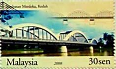 Beribu kota di george town, pulau. Jambatan-Jambatan Di Malaysia | Sampul Surat Hari Pertama