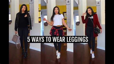 How To Style Leggings 5 Cute And Comfy Spring Outfit Ideas