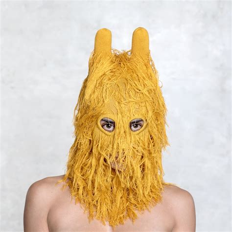 Rambut Balaclava Furry Mango Snowboard Mask Burning Man Etsy