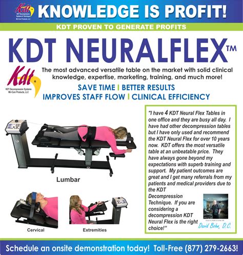 KDT Neural Flex System KDT655 - Spinal Decompression Therapy- Bryanne Enterprises