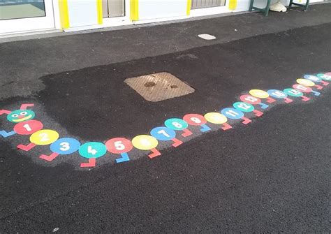 Playground Markings For Schools And Nurseries Pentagon Play