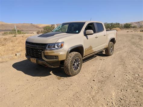 2021 Sand Dune Metallic Zr2 Chevycolorado