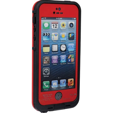 Lifeproof Frē Case For Iphone 55sse Redblack 2101 05