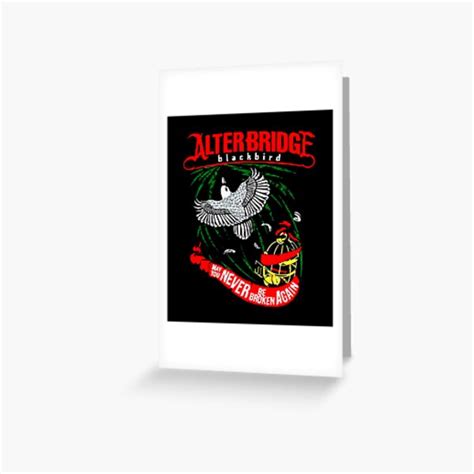 Alter Bridge Rock Band Logo Greeting Card By Ftommasetti5x Redbubble
