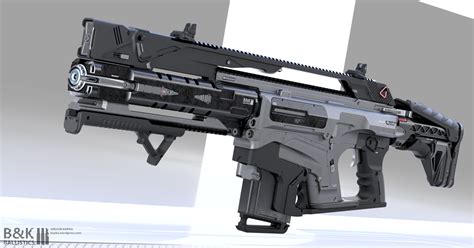 Gregor Kopka Assault Rifle Concept