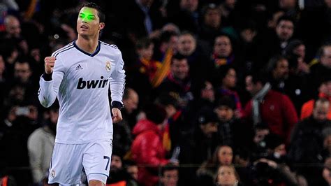 Cristiano Ronaldo Enjoying Real Madrids Successes At Barcelona
