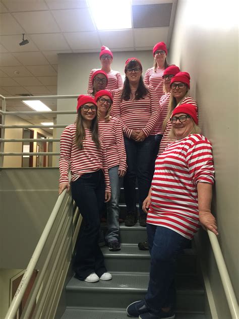 Wheres Waldo Group Costume Best Group Halloween Costumes Group