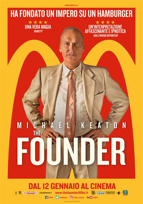 The Founder Il Poster Del Film Con Michael Keaton Mymoviesit
