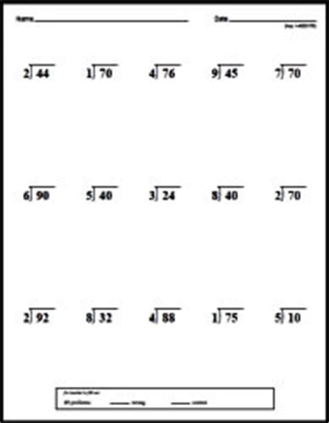 Free printable math worksheets help kids practice counting, addition, subtraction, multiplication, division. 3rd Grade Division - Worksheets, Lessons, and Printables