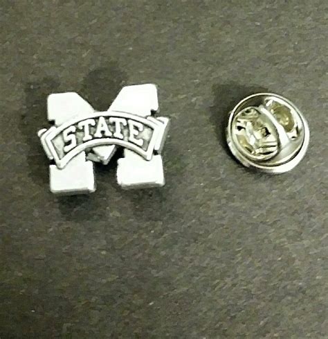 Mississippi State Tie Tack Lapel Pin Or Hat Pin Msu Bulldogs Etsy