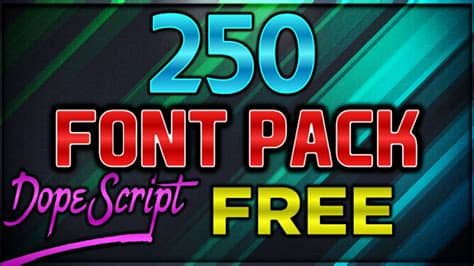 The best thing about script font is that they can add a tastier feel and touch to any form of the free script fonts have become quite handy tools. Dope Script|250 Fonts Pack Free | Android / Ios ...