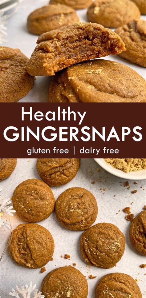 Healthy Gingersnap Cookies Paleo Vegan Bake It Paleo