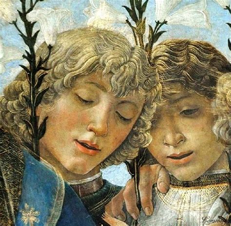 Sandro Botticelli Maria Con Bambino E Angeli Cantanti Dettaglio