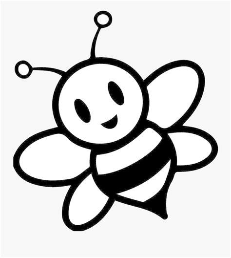 Bee Clipart Black And White Free Transparent Clipart Clipartkey