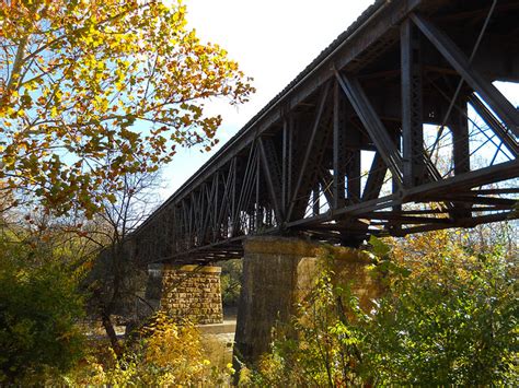 Lower Scioto Railroad Bridge Pinned Pratt Deck Truss