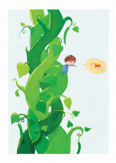 beanstalk | iurikova | children | illustration | book | americo | early ...
