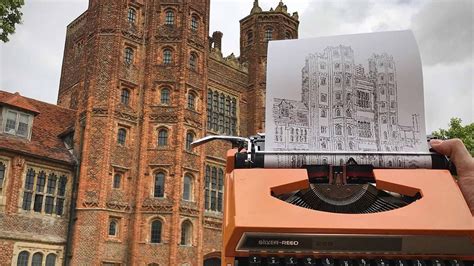 Meet James Cook He Is A Typewriter Artist Who Creates Stunning Artwork