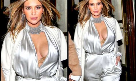 Kim Kardashian Suffers Terrible Wardrobe Malfunction See Pics Hollywood News India Tv