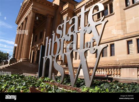 Sydney Australia 24 April 2015 The State Library Of New South Wales