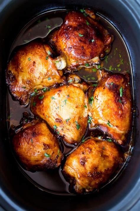 Zoe — Slow Cooker Honey Garlic Chicken Is The Perfect Garlic Chicken