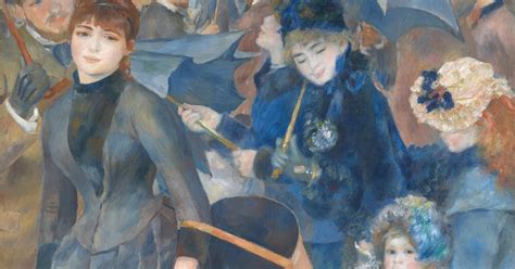 Pierre Auguste Renoir The Umbrellas 1881 1886 Tuttart Pittura