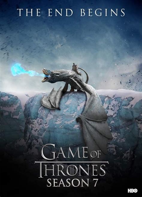 Game Of Thrones Season 7 Spoilers Viserion As Ice Dragon Mounted By The Night King In Got7