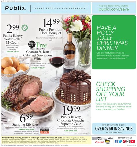 Publix Current Weekly Ad 1219 12242019 Frequent