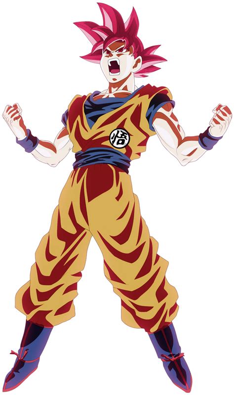 Goku Super Saiyan God Tournament Of Power Render By Murillo0512 On