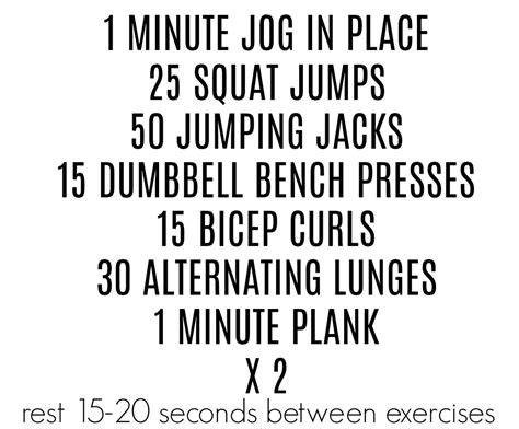 Ten 15 Minute Workouts For Busy Lifestyles Simply Taralynn Food