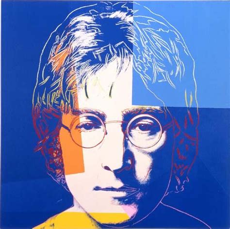 John Lennon By Andy Warhol Andy Warhol Pop Art Warhol Art Artist