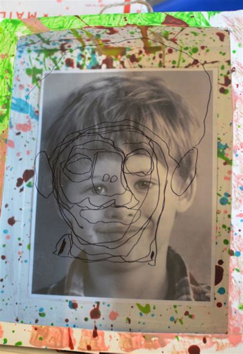 Art Adventures Reggio Inspired Self Portrait Shadow Boxes Reggio