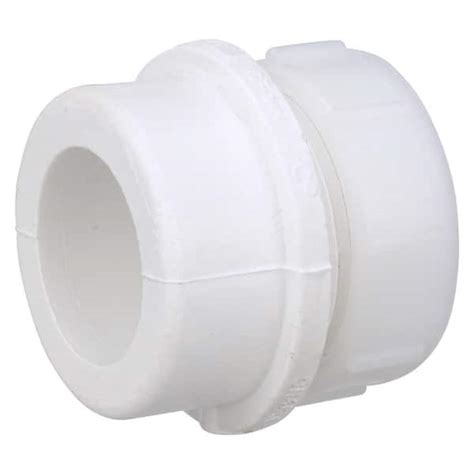 Charlotte Pipe In Pvc Dwv Trap Adapter Male With Washer And P