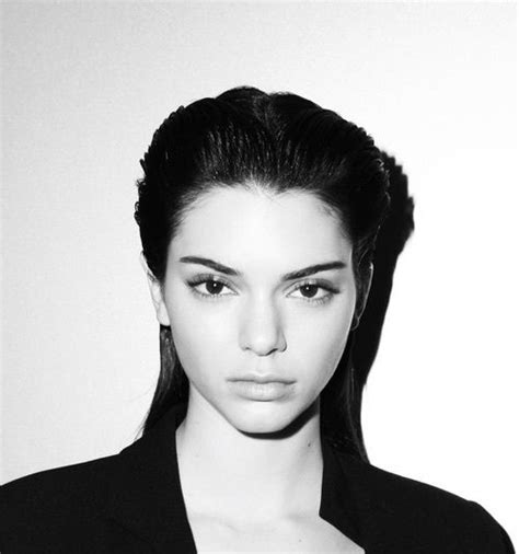 Kendall Jenner Model And Black And White Image Kendall And Kylie