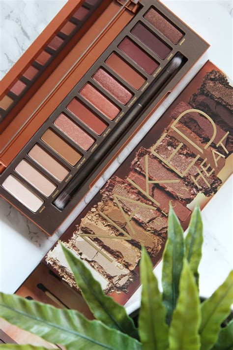 Urban Decay Naked Heat Eyeshadow Palette Review Swatches UK