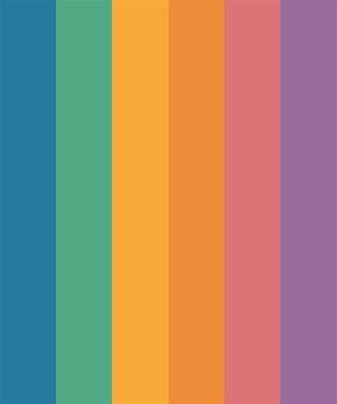 An Image Of Colorful Stripes In Different Colors