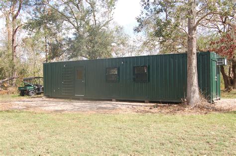 15 Awesome Shipping Container Hunting Cabins Legendary Whitetails