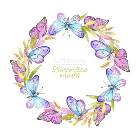 Free 63 Butterfly Wreath Svg Free SVG PNG EPS DXF File