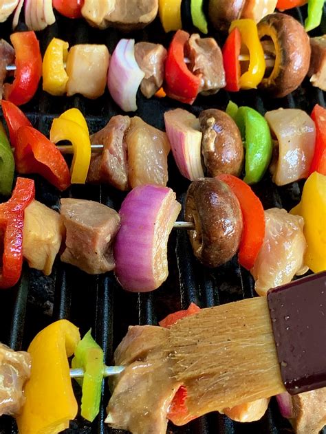 Grilled Shish Kabobs Eating Gluten And Dairy Free